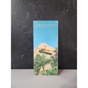 Hyatt Continental Acapulco Mexico Tourist Brochure Vintage